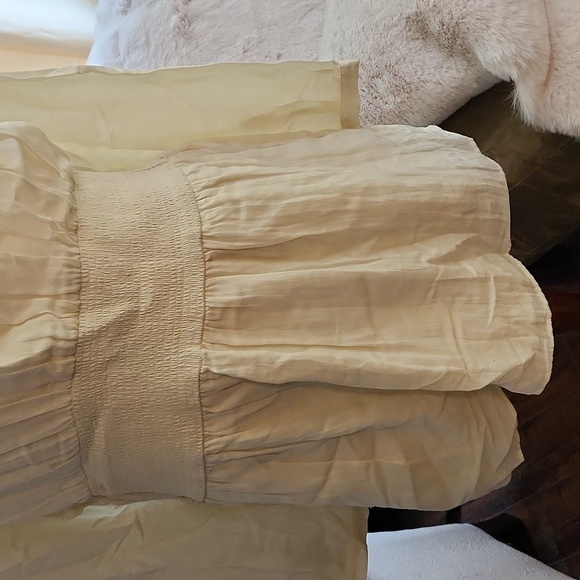 NWT Rag & Bone Cream Mini Dress-Size L - Picture 3 of 9